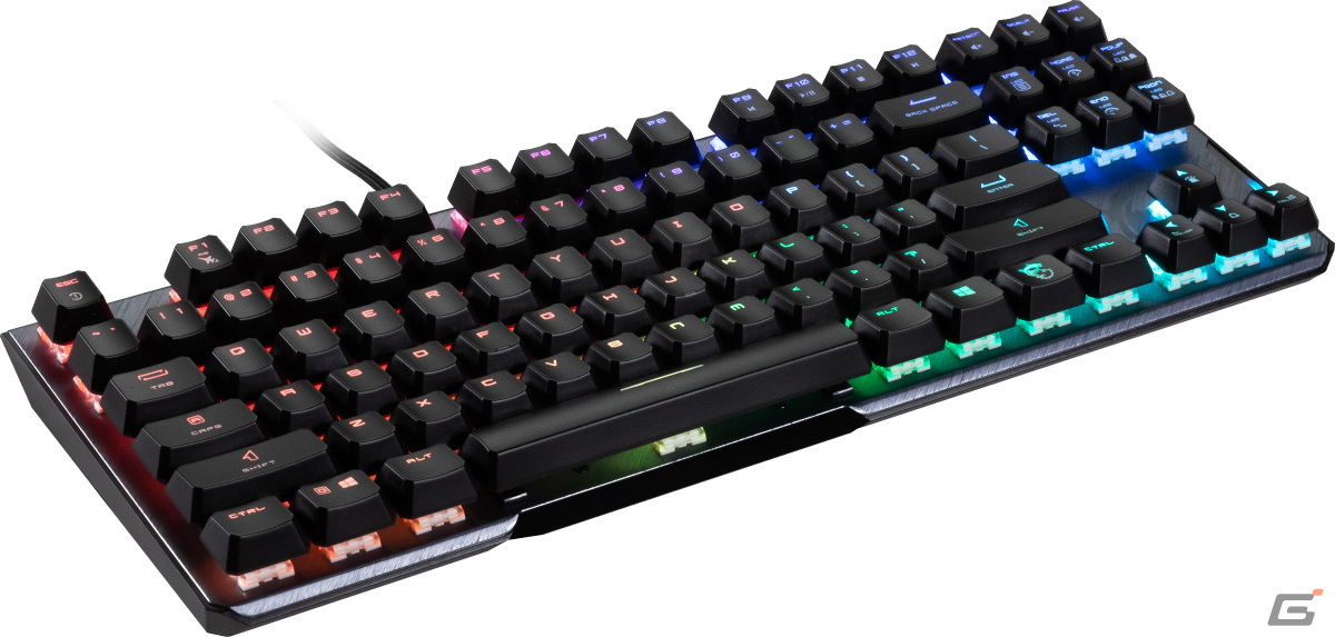 MSI、軽量メカニカルスイッチ採用のゲーミングキーボード「VIGOR GK50 ELITE TKL LR JP」を発売の画像