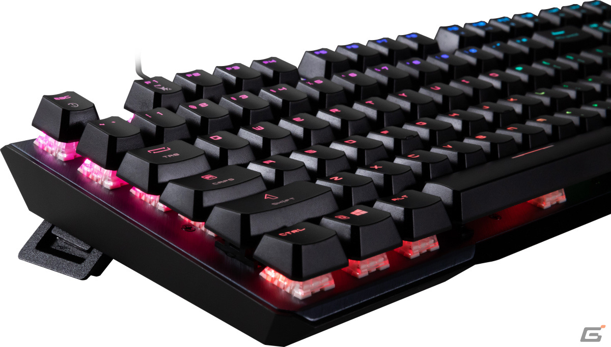MSI、軽量メカニカルスイッチ採用のゲーミングキーボード「VIGOR GK50 ELITE TKL LR JP」を発売の画像