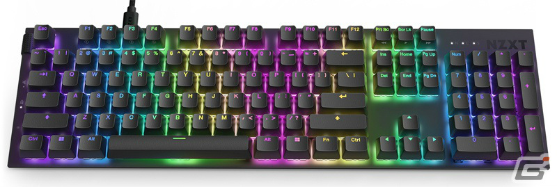 NZXT、光学式スイッチ採用の高速応答ゲーミングキーボード「Function 2 シリーズ」と軽量ゲーミングマウス「Lift 2 シリーズ」を発表の画像