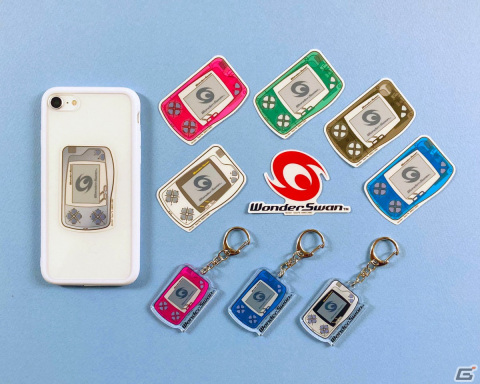 「ワンダースワン」発売25周年！透明ステッカーやアクキー、アパレルアイテムなどが初の商品化の画像2