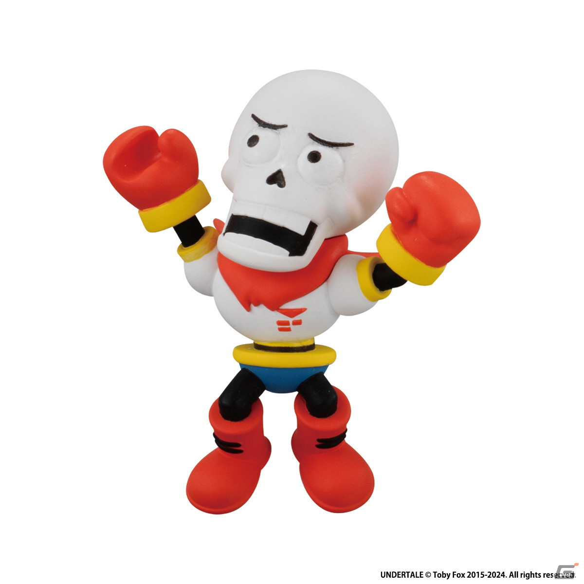 「UNDERTALE」のキャラたちがケーブルにハグするマスコットになってガシャポンに登場！3月5日より予約開始の画像