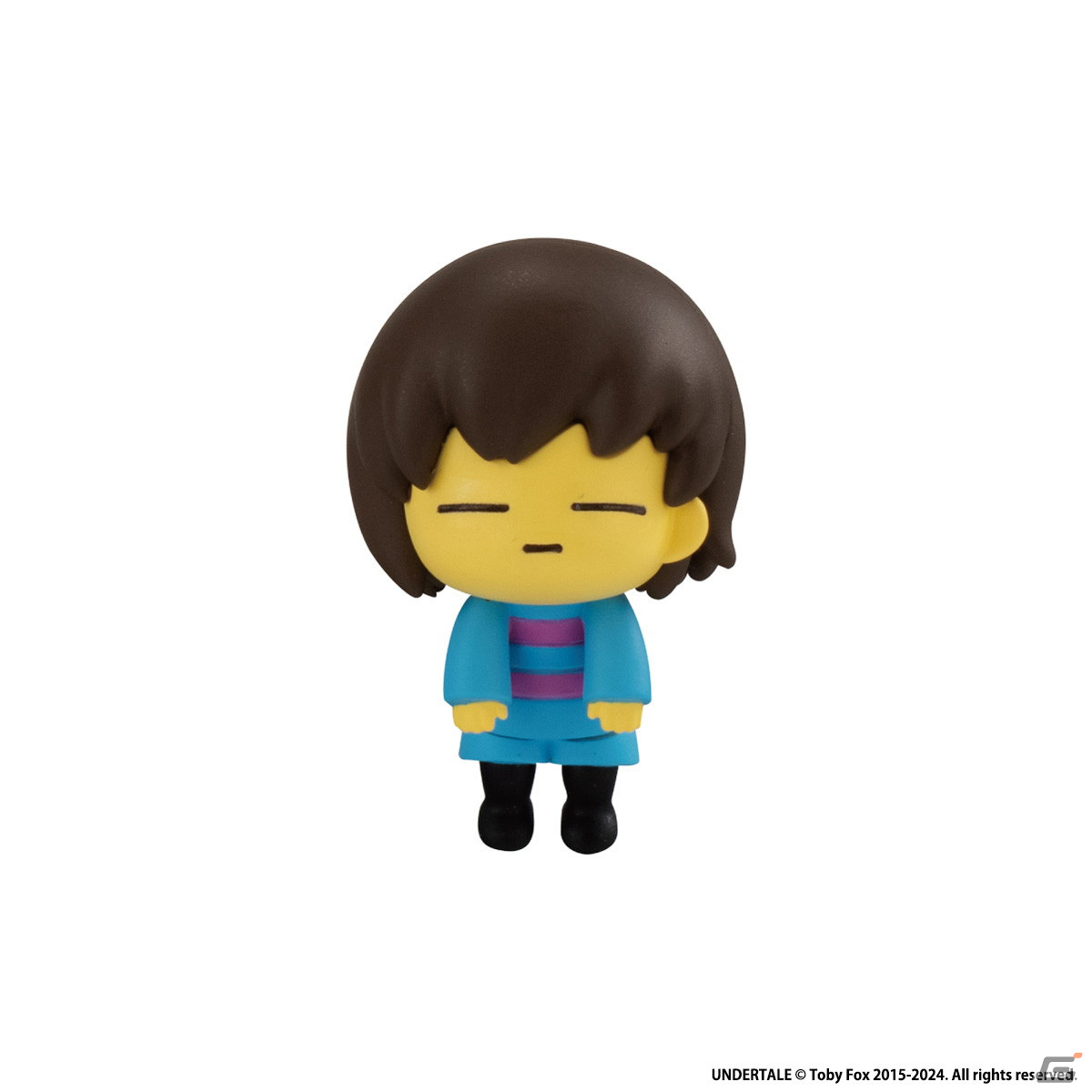 「UNDERTALE」のキャラたちがケーブルにハグするマスコットになってガシャポンに登場！3月5日より予約開始の画像