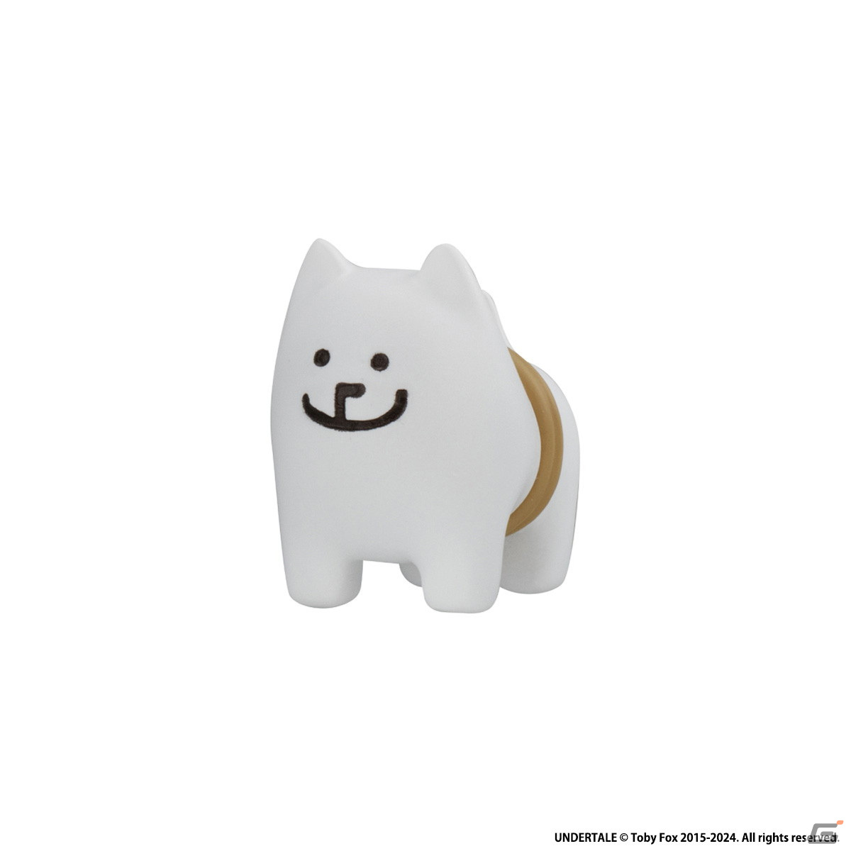 「UNDERTALE」のキャラたちがケーブルにハグするマスコットになってガシャポンに登場！3月5日より予約開始の画像
