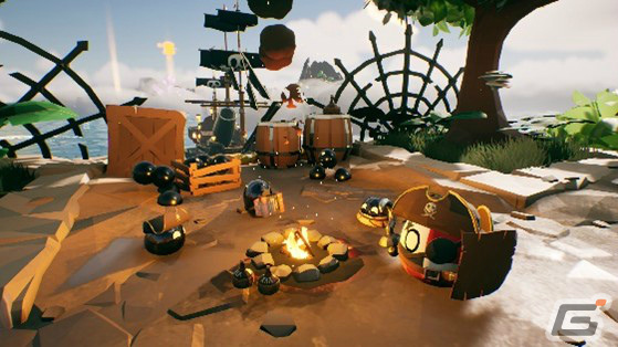 PS5版「Bang-On Balls: Chronicles」が配信！球体のヒーローとなって歴史をテーマにしたオープンワールドを跳び回る痛快アクションの画像2