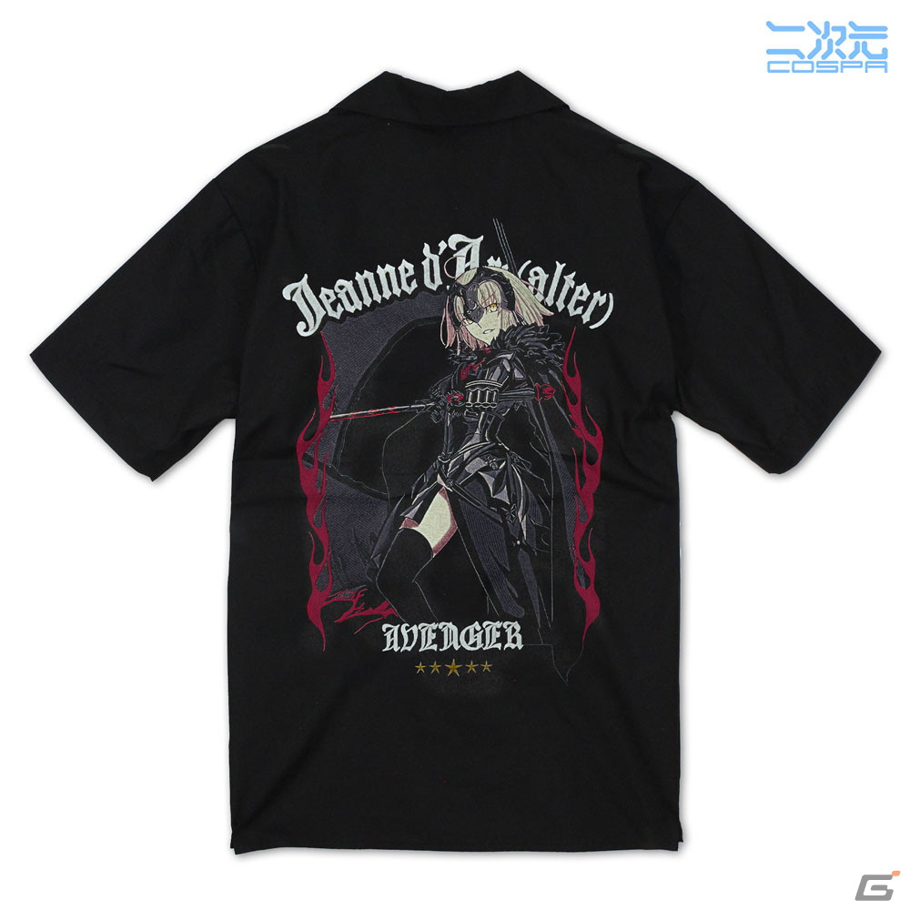 「FGO」よりジャンヌ・ダルク〔オルタ〕の刺繍ワークシャツが初回生産限定アイテムとして登場！二次元コスパにて予約受付中の画像9