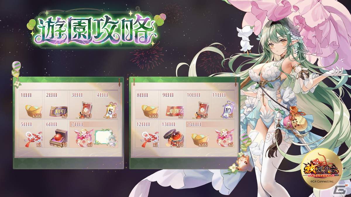 放置少女」で7周年イベント「パーク祭」第一弾が開催！UR閃副将「ウッドハート（CV：直田姫奈）」が登場 | Gamer