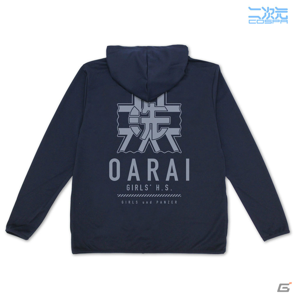 「ガールズ＆パンツァー 最終章」二次元コスパより「戦車道 Tシャツ」や校章デザインの薄手ドライパーカーなどが登場！の画像8