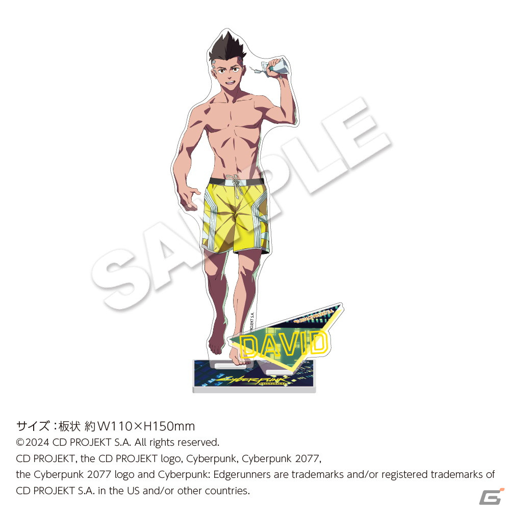 「サイバーパンク エッジランナーズ」POP UP STORE in ロフトが開催中!TRIGGER描き下ろしイラストグッズが先行販売の画像