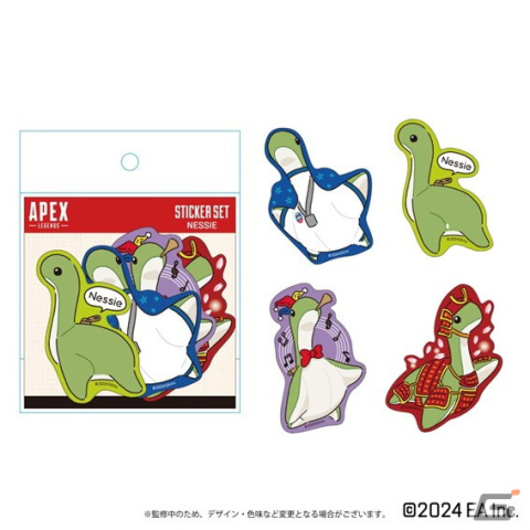 「Apex Legends」より可愛いネッシーのトレーディングゆらゆらアクリルスタンドとダイカットステッカーが6月上旬に発売！の画像2