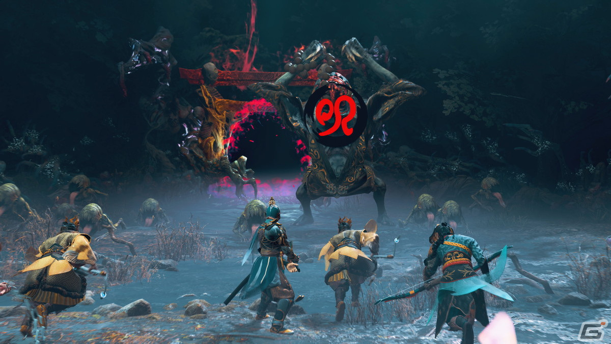 宗の戦いは1人ではない。助けた村人たちも協力してくれるのだ。村人たちは戦闘中もリアルタイムに配置や職業の変更が可能。刻々と変化する戦況を見極めて「采配」を揮え