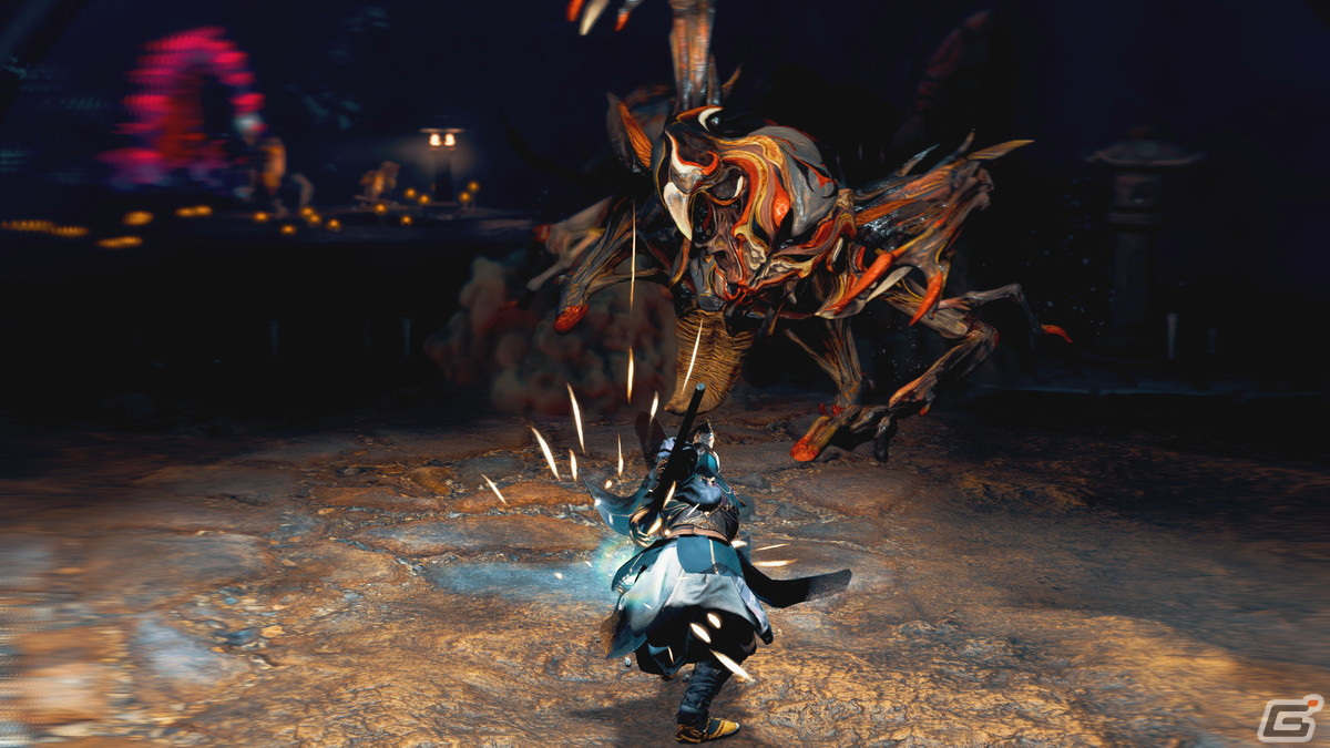 畏哭を凌ぐ強大な力を宿した存在「血の穢れ」。より緊張感あふれる戦闘が展開する