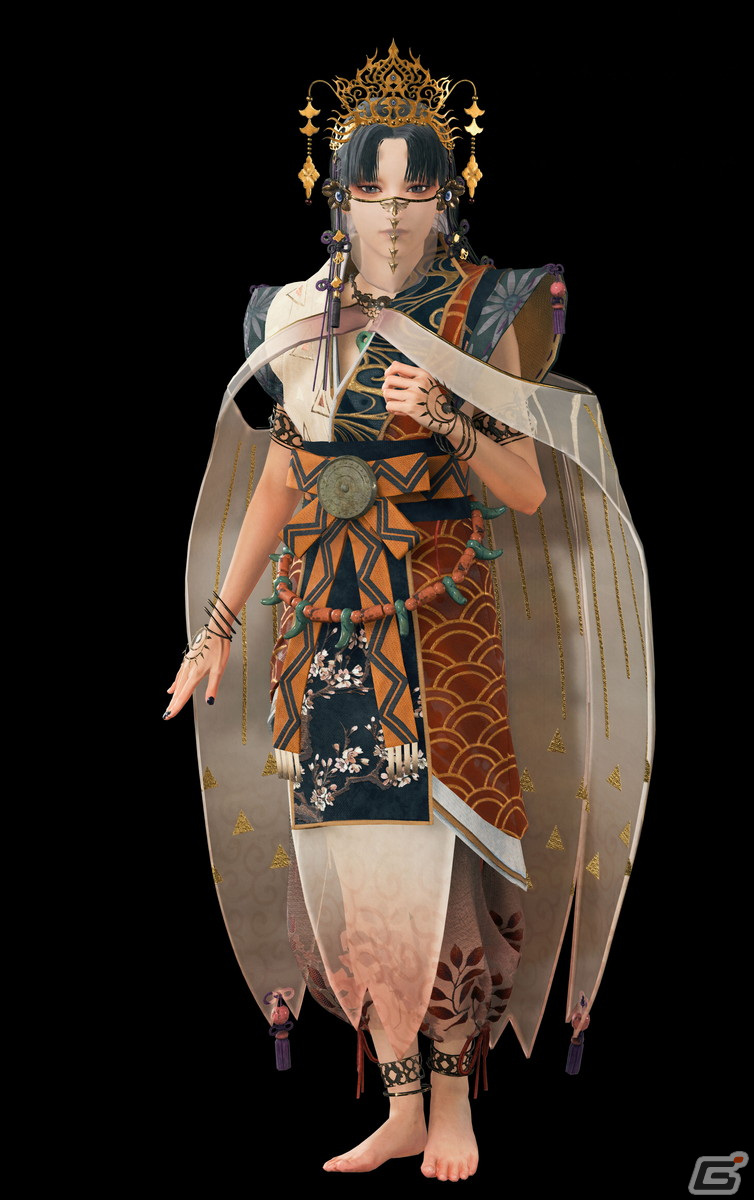 穢れ祓いの力を宿した山の巫女。華麗で厳かな神楽を舞うことで、穢れを鎮める