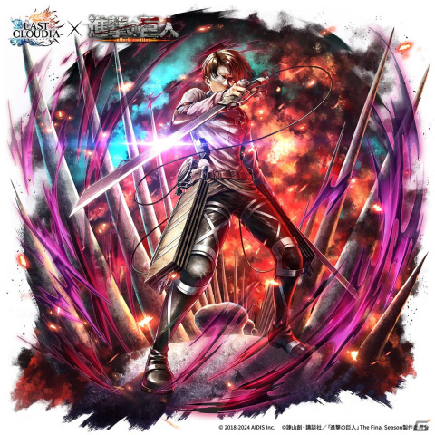 「ラストクラウディア」で「進撃の巨人」とのコラボが3月14日より開催！ユニット「決意の兵士ミカサ」（CV：石川由依）が登場の画像4