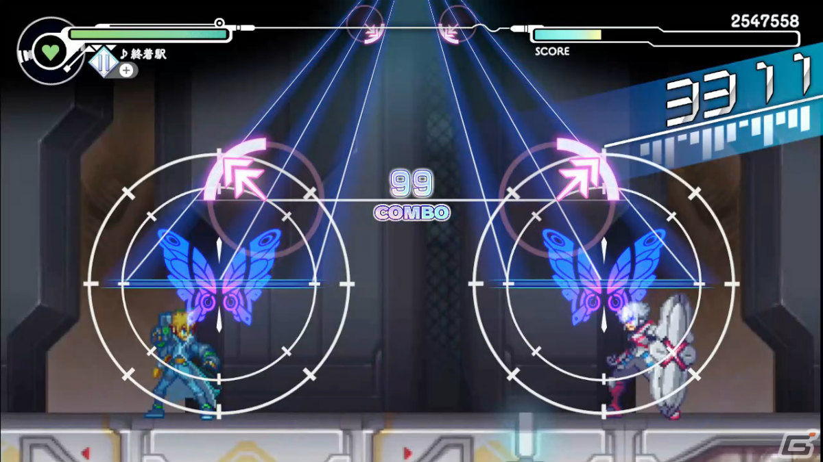 「GUNVOLT RECORDS 電子軌録律」のDLC「ソングパック3 モルフォ」がリリース!全4曲をプレイできるSwitch体験版も配信の画像