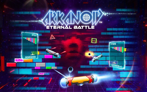 「アルカノイド エターナルバトル」のPS5/PS4/Switch版が配信！最大25人がブロック崩しで対戦