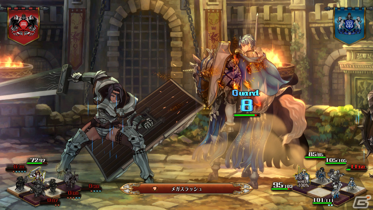 「ユニコーンオーバーロード」オンライン/オフラインバトルができる施設「闘技場」やキャラの色変えなどを紹介!の画像