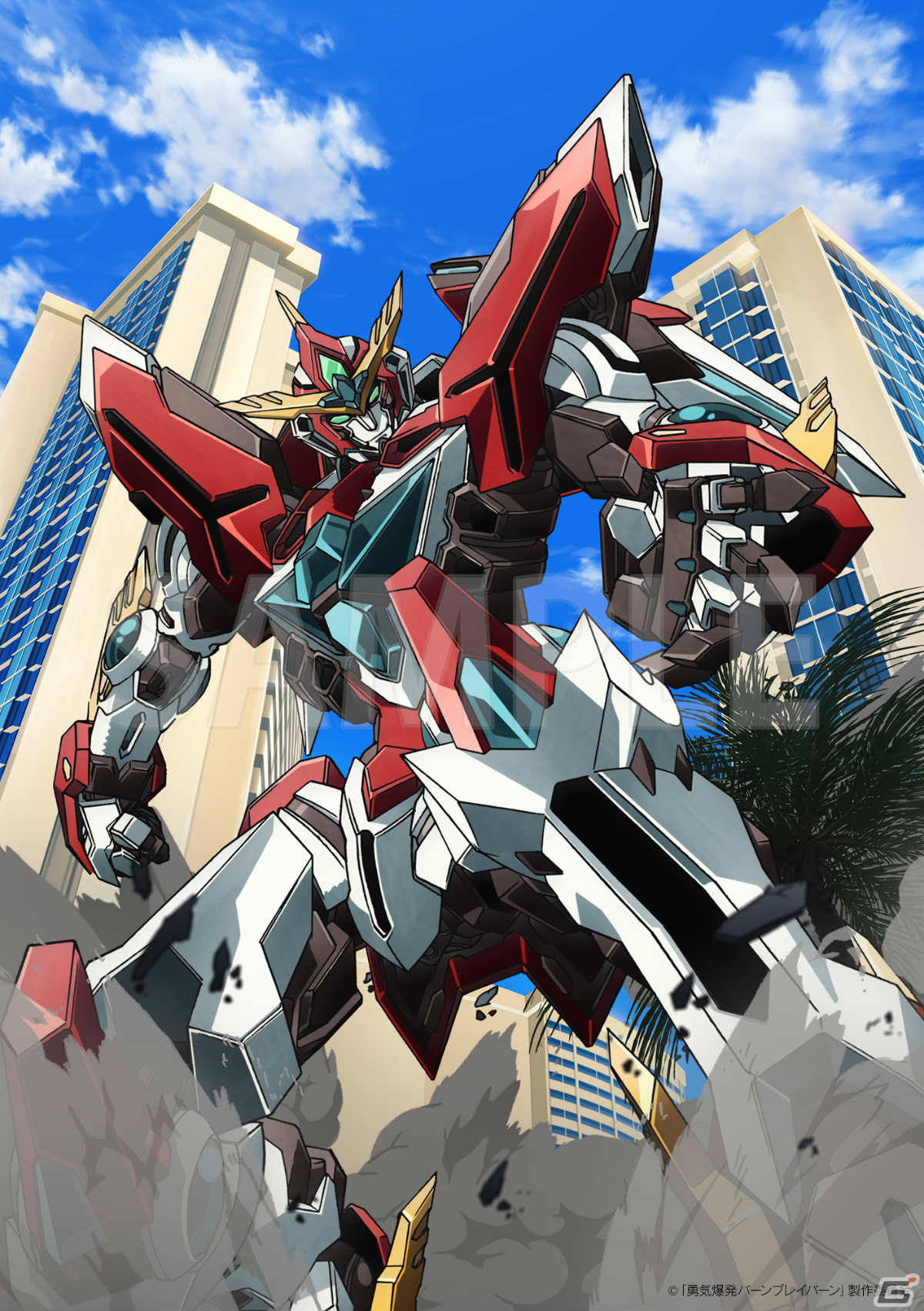 TVアニメ「勇気爆発バーンブレイバーン」ブレイバーンの新たな姿「バーンブレイバーン」が公開！の画像3