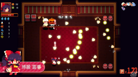 「東方紅夜狂宴 ～Red Empress Devil.」早期アクセス版が配信開始！ダンジョンと化した紅魔館に挑む弾幕STG系ローグライクアクションの画像3