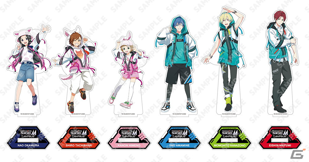 「アイドルマスター SideM in JOYPOLIS 2」で3Dライブ映像を使用したスペシャルショーが上映!オリジナルグッズやフードなどの情報もの画像
