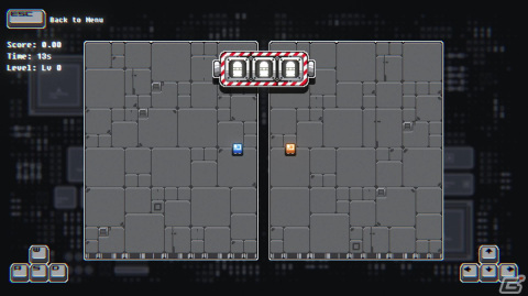 2体のロボを同時に操り13秒を生き残る弾幕回避ローグライクゲーム「13 Seconds」がSteamにて配信！の画像