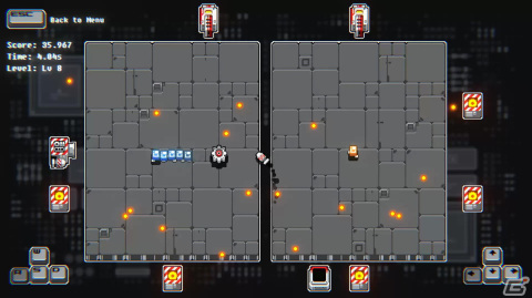 2体のロボを同時に操り13秒を生き残る弾幕回避ローグライクゲーム「13 Seconds」がSteamにて配信！の画像