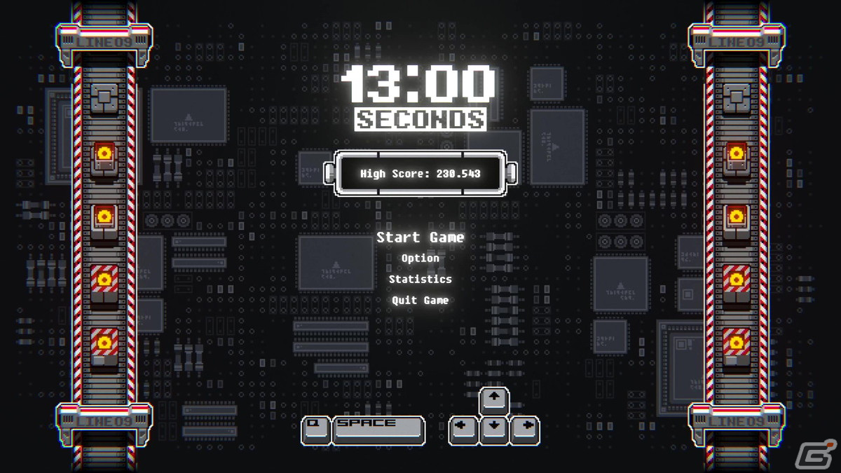 2体のロボを同時に操り13秒を生き残る弾幕回避ローグライクゲーム「13 Seconds」がSteamにて配信！の画像2