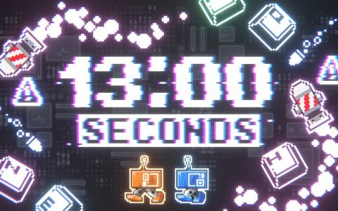 2体のロボを同時に操り13秒を生き残る弾幕回避ローグライクゲーム「13 Seconds」がSteamにて配信！