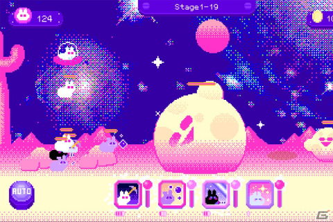 ウサギがチーズの月を採掘する独自の世界観が魅力のオートバトルゲーム「チーズムーン」グッズ制作に向けたクラファンが実施中！の画像