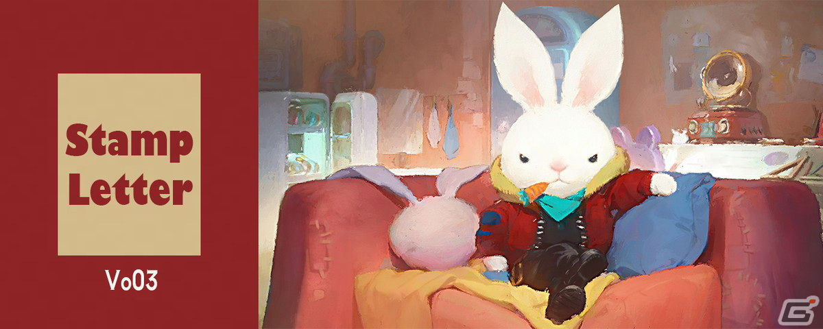 「Rusty Rabbit」主人公のスタンプも登場する「イケおじウサギのガレージSHOW」第3回が公開中！登場キャラクターを紹介の画像
