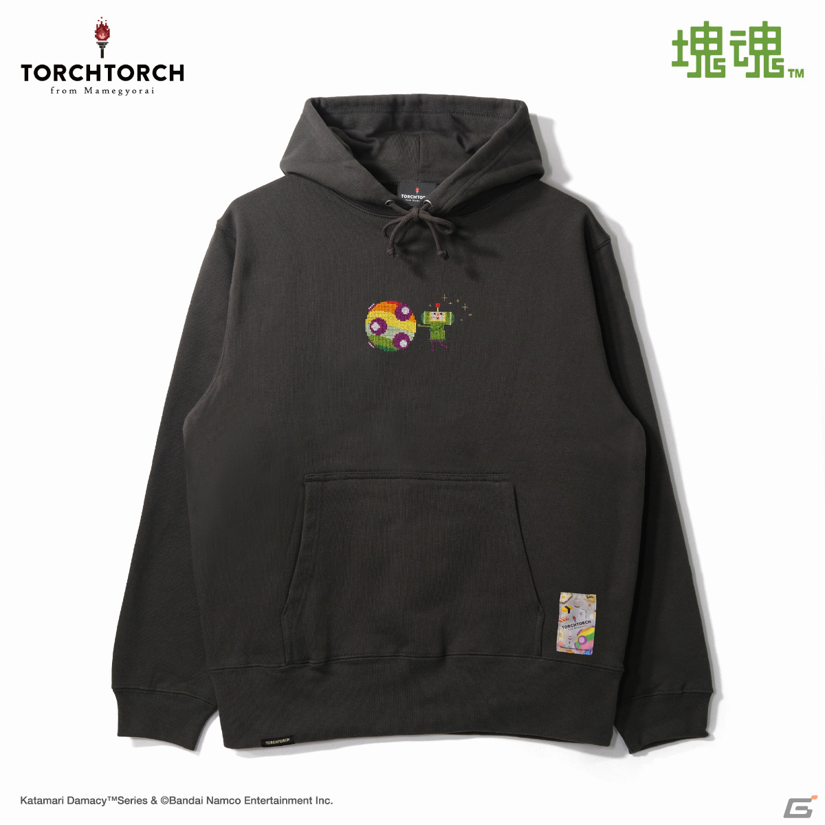 「塊魂×TORCH TORCH」コラボアイテムの一般販売が開始!王子、ミソのキャップに加えパーカーの新色も登場の画像