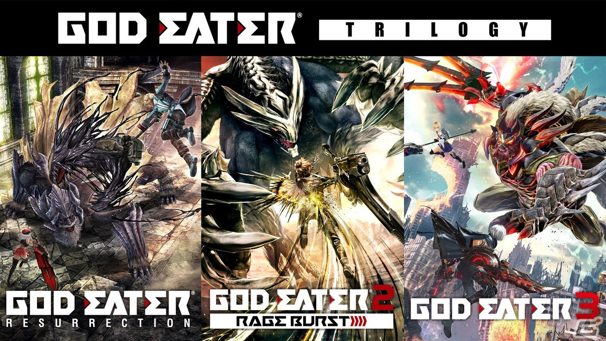 ゴッドイーター」シリーズ3作品を収録した「GOD EATER TRILOGY PACK