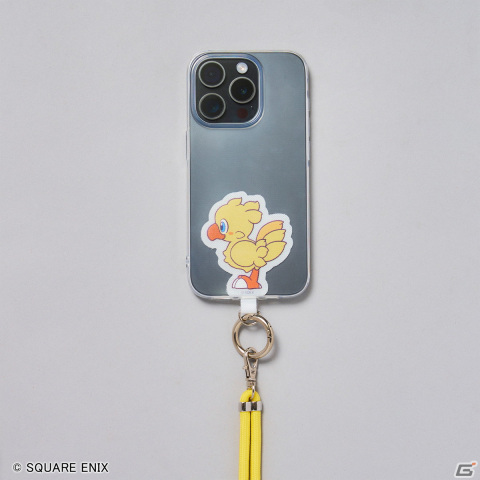 「ファイナルファンタジー」チョコボ、モーグリ、サボテンダーのスマホショルダーストラップが6月15日に発売!の画像