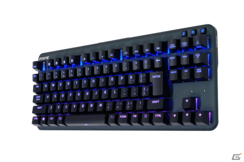 アスクよりFnatic Gear製のテンキーレス小型ゲーミングキーボード「miniSTREAK SILENT JP」が発売の画像1