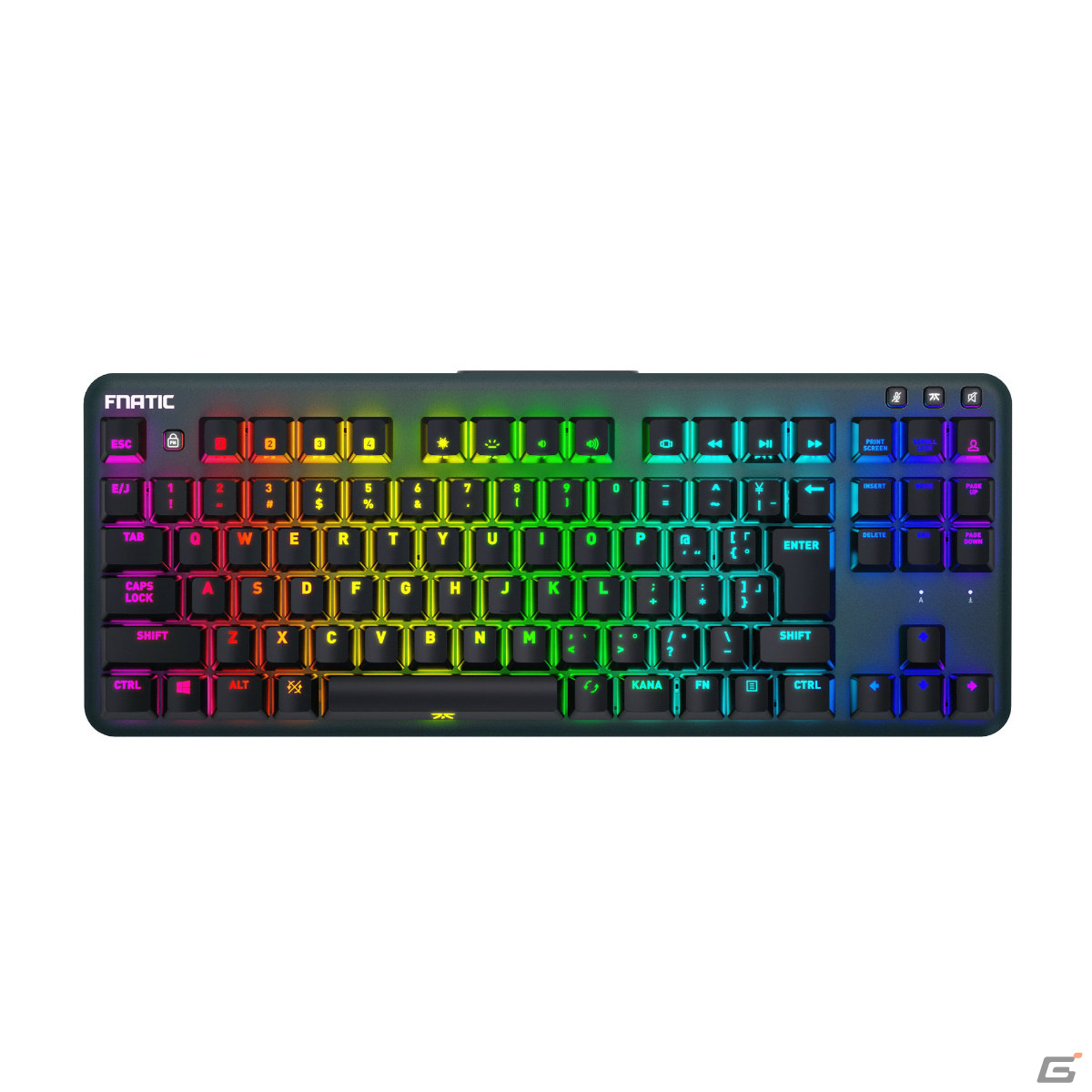アスクよりFnatic Gear製のテンキーレス小型ゲーミングキーボード「miniSTREAK SILENT JP」が発売の画像2