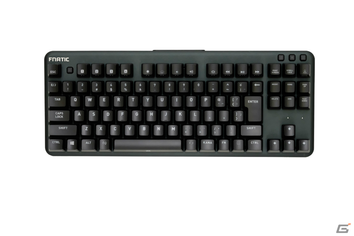 アスクよりFnatic Gear製のテンキーレス小型ゲーミングキーボード「miniSTREAK SILENT JP」が発売の画像4