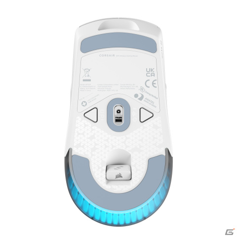 89gの軽量RGBゲーミングマウス「M75 WIRELESS」がCORSAIRより登場!両手対応でサイドボタンの交換も可能の画像