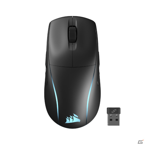 89gの軽量RGBゲーミングマウス「M75 WIRELESS」がCORSAIRより登場！両手対応でサイドボタンの交換も可能の画像2