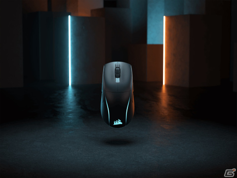 89gの軽量RGBゲーミングマウス「M75 WIRELESS」がCORSAIRより登場!両手対応でサイドボタンの交換も可能の画像
