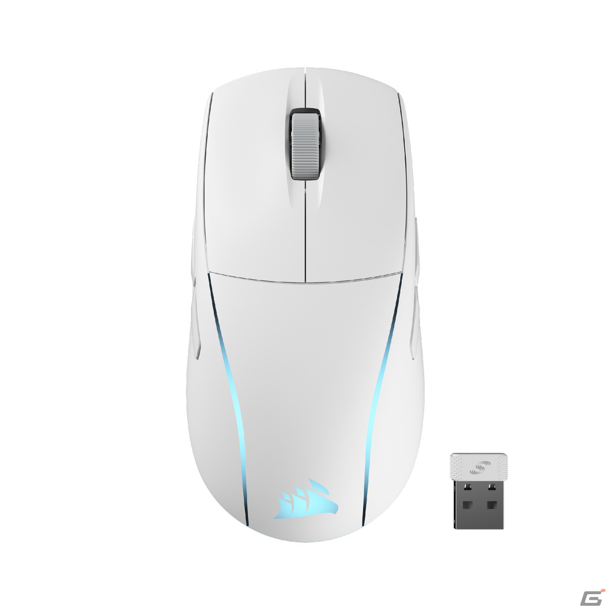 89gの軽量RGBゲーミングマウス「M75 WIRELESS」がCORSAIRより登場!両手対応でサイドボタンの交換も可能の画像