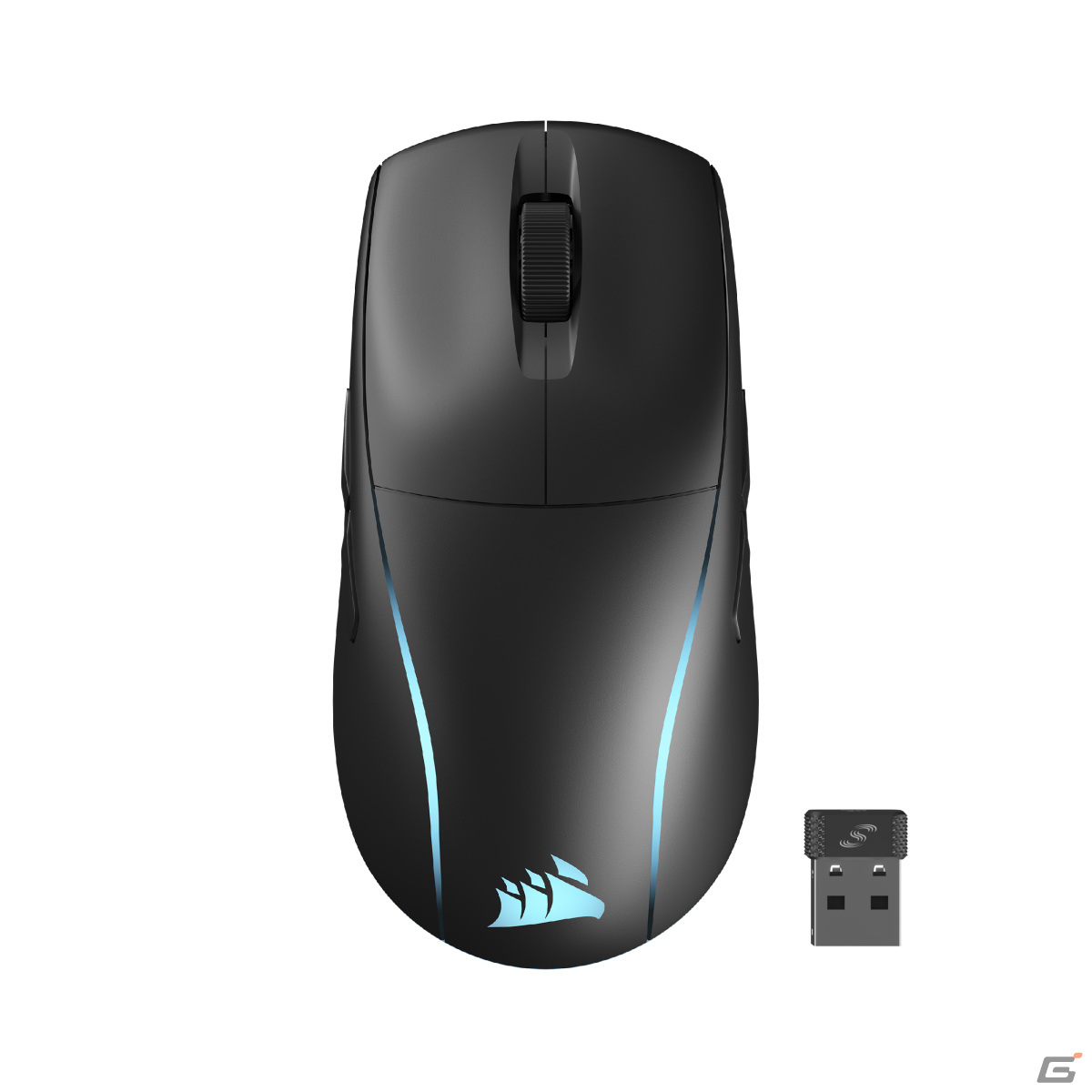 89gの軽量RGBゲーミングマウス「M75 WIRELESS」がCORSAIRより登場!両手対応でサイドボタンの交換も可能の画像