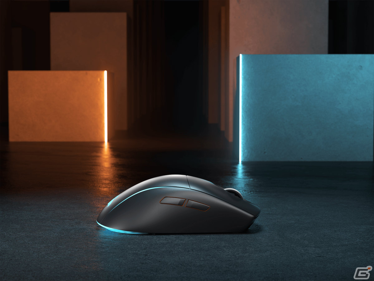 89gの軽量RGBゲーミングマウス「M75 WIRELESS」がCORSAIRより登場！両手対応でサイドボタンの交換も可能の画像9