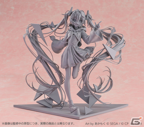 「プロジェクトセカイ Championship 2022 Autumn」メインビジュアルの初音ミクが1/7スケールフィギュアに！原型写真が初公開の画像2