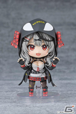 ホロライブの沙花叉クロヱさんがねんどろいど化！ぐるぐる顔やマスク3点などのパーツも付属の画像1