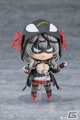 ホロライブの沙花叉クロヱさんがねんどろいど化！ぐるぐる顔やマスク3点などのパーツも付属の画像3