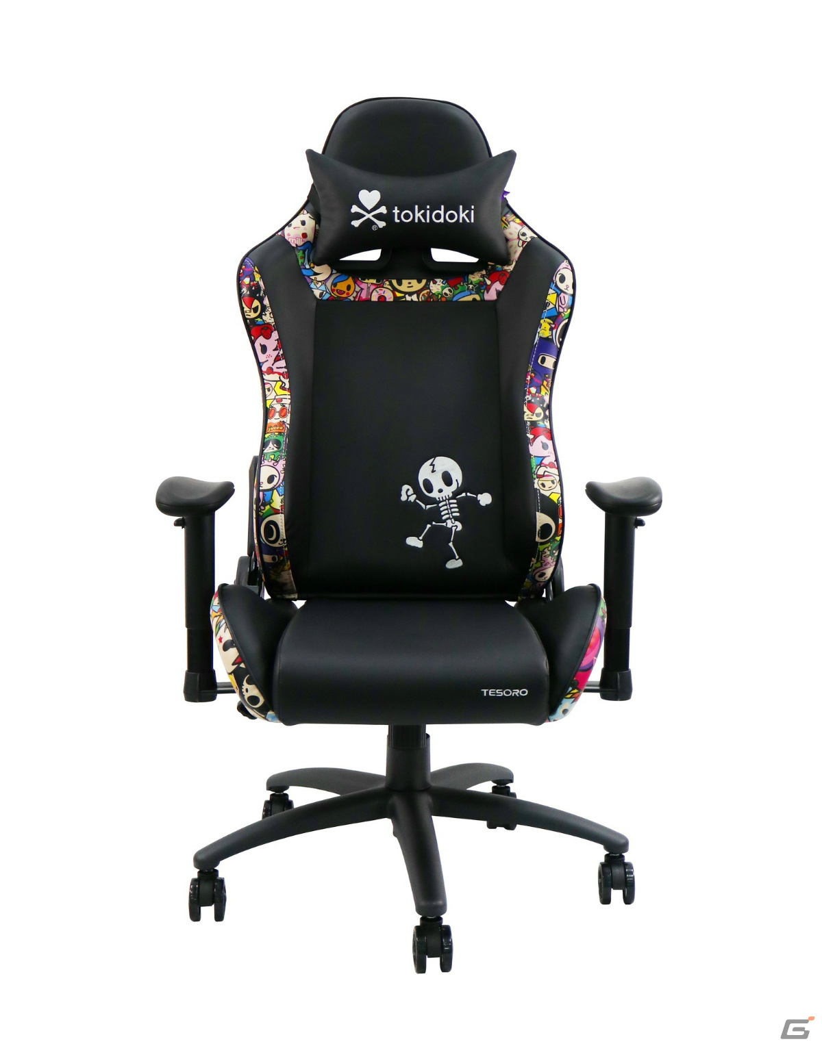 アスク、Tesoro/Alphaeon製のtokidoki/Keith Haringコラボチェアと好きな色を組み合わせ可能なチェア「E1/E2 POP」シリーズを発表の画像1