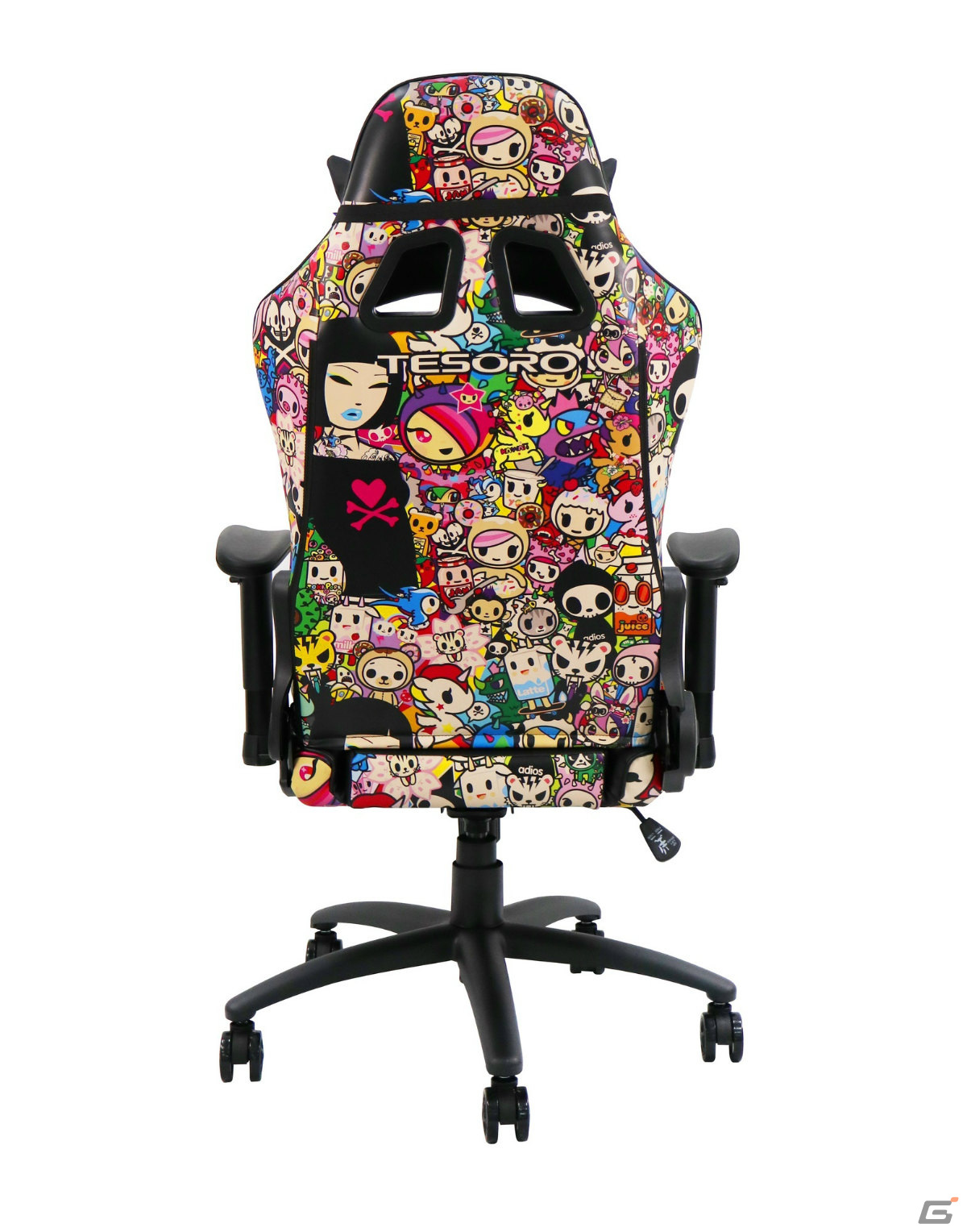 アスク、Tesoro/Alphaeon製のtokidoki/Keith Haringコラボチェアと好きな色を組み合わせ可能なチェア「E1/E2 POP」シリーズを発表の画像2