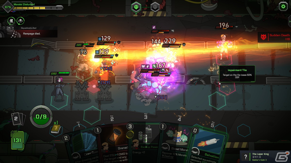 チームを率いてエイリアンと戦うローグライクカードオートバトラー「バイオ ディフェンダー」の早期アクセスがSteamにて配信開始！の画像