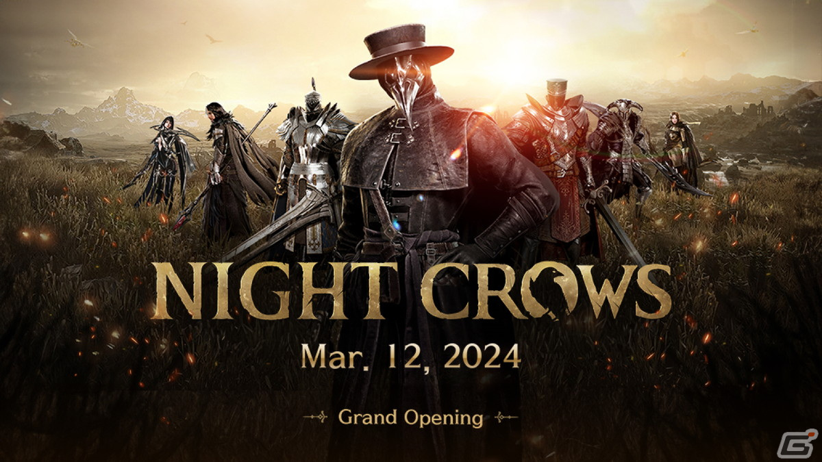 「Night Crows」グローバル版の事前ダウンロードが開始！正式サービスは3月12日13時に開始予定の画像