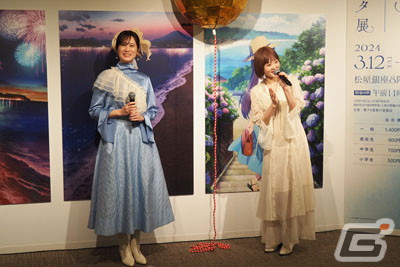 「青春ブタ野郎はスクールメモリーの夢を見ない -青ブタ展-」瀬戸麻沙美さん、久保ユリカさん登壇のオープニングイベントをレポートの画像3
