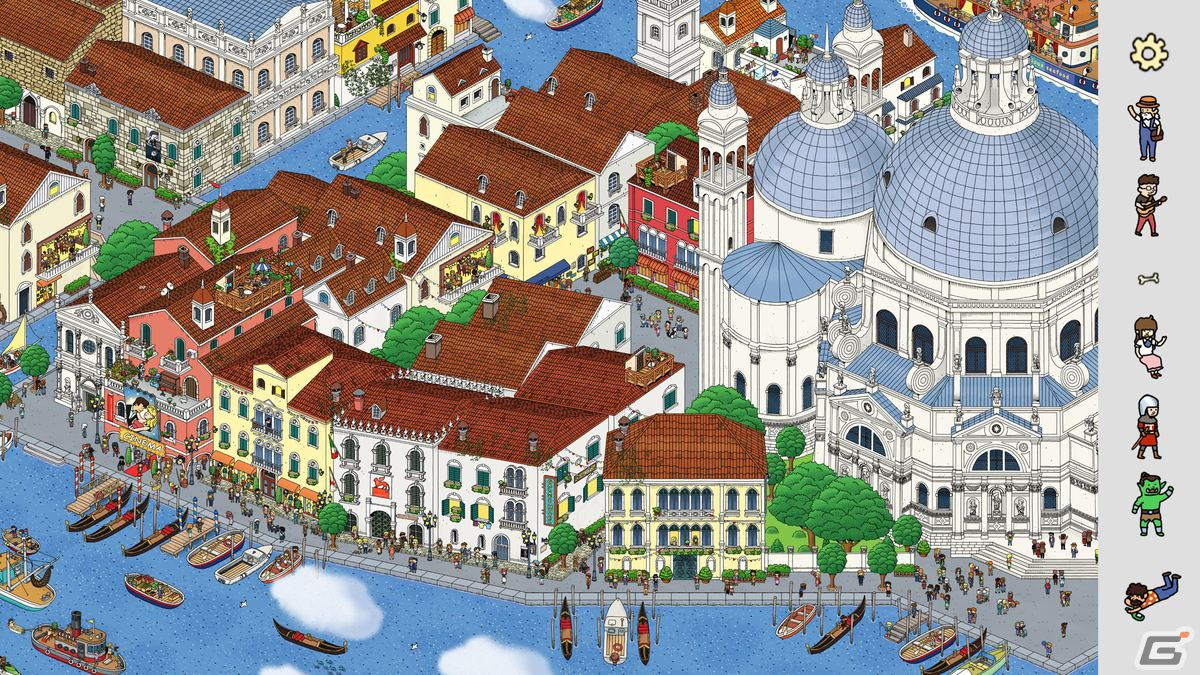 隠れアイテム探しゲーム「旅人ソフィア（Sophia the Traveler）」の配信日が4月11日に決定！手描きアートの街で探し物を見つけようの画像3